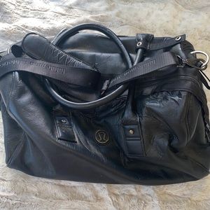 Lululemon duffle type yoga bag